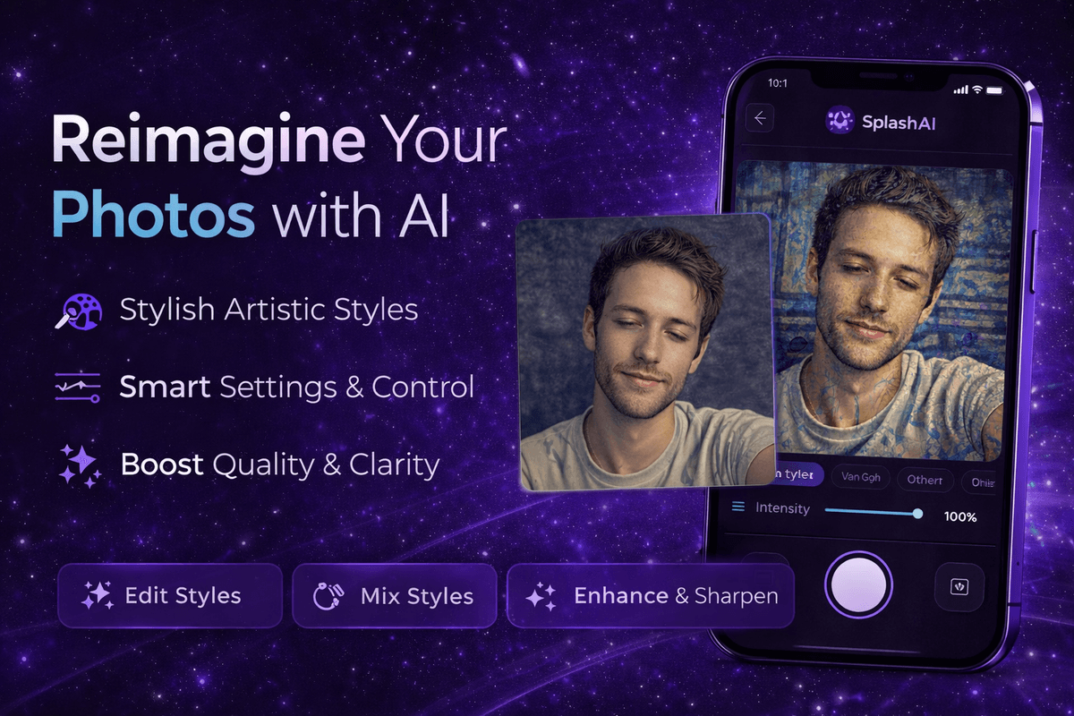 SplashAI feature graphic