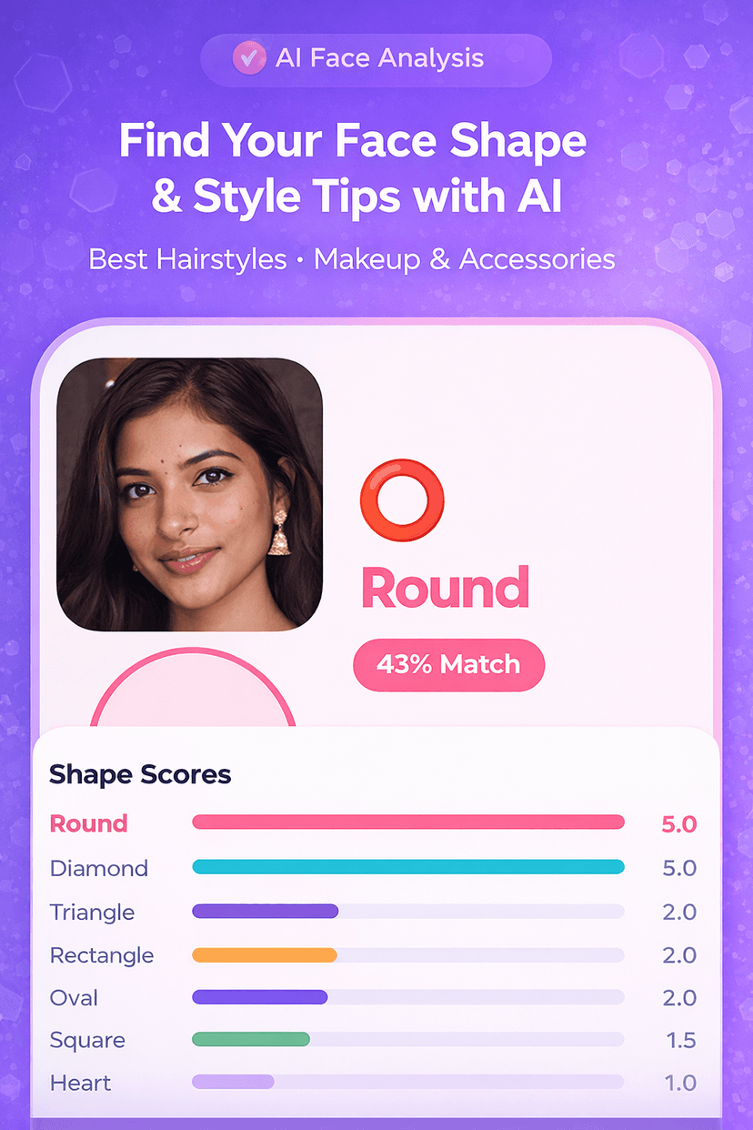 FaceScan face shape detection