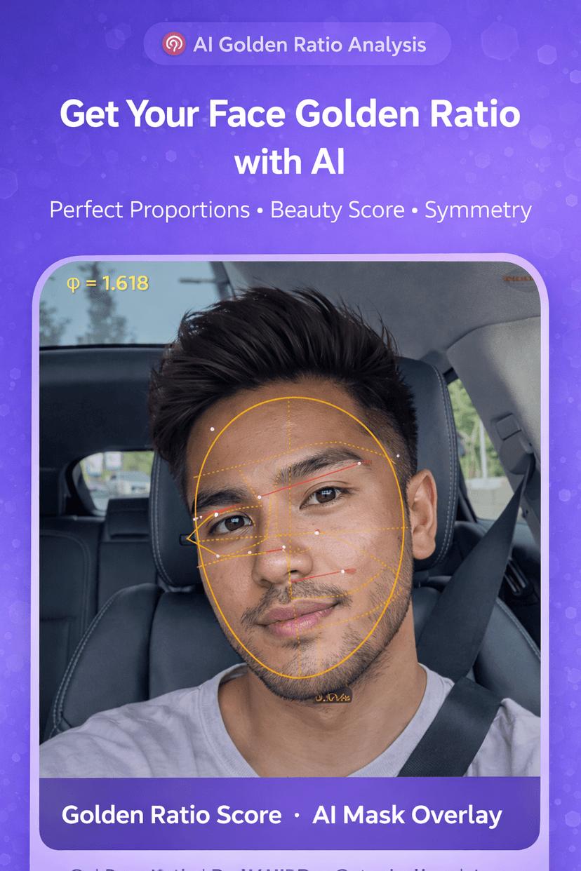 FaceScan golden ratio analysis