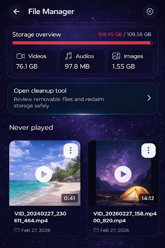 MPlayer smart file manager