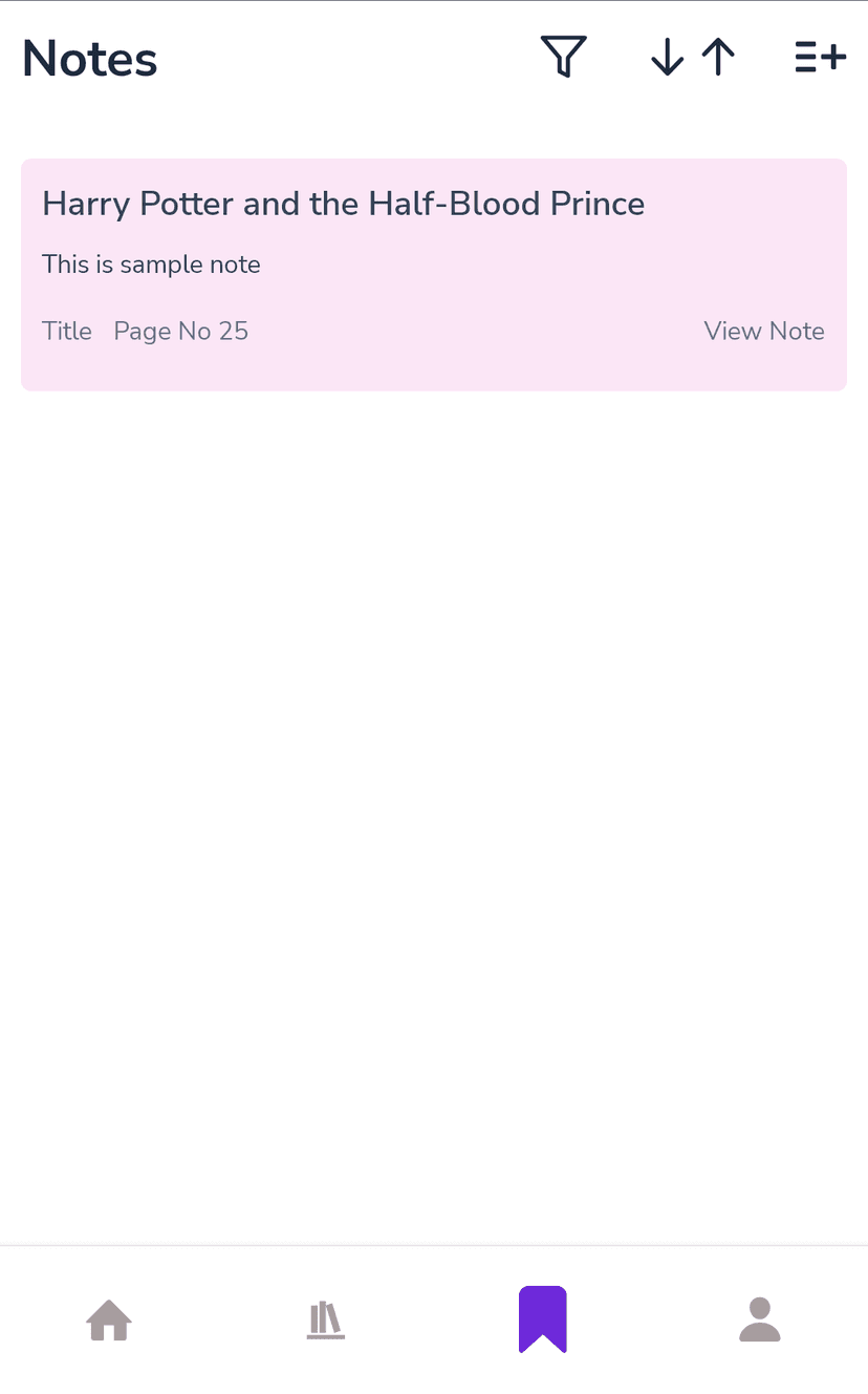 Readwise AI notes list