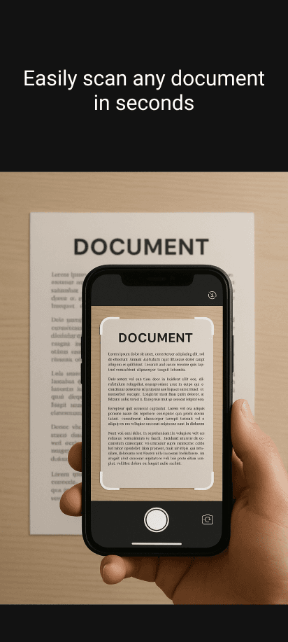 Vision AI document scanner